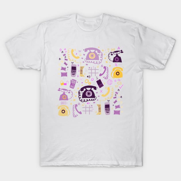 Telephone T-Shirt by smoochugs